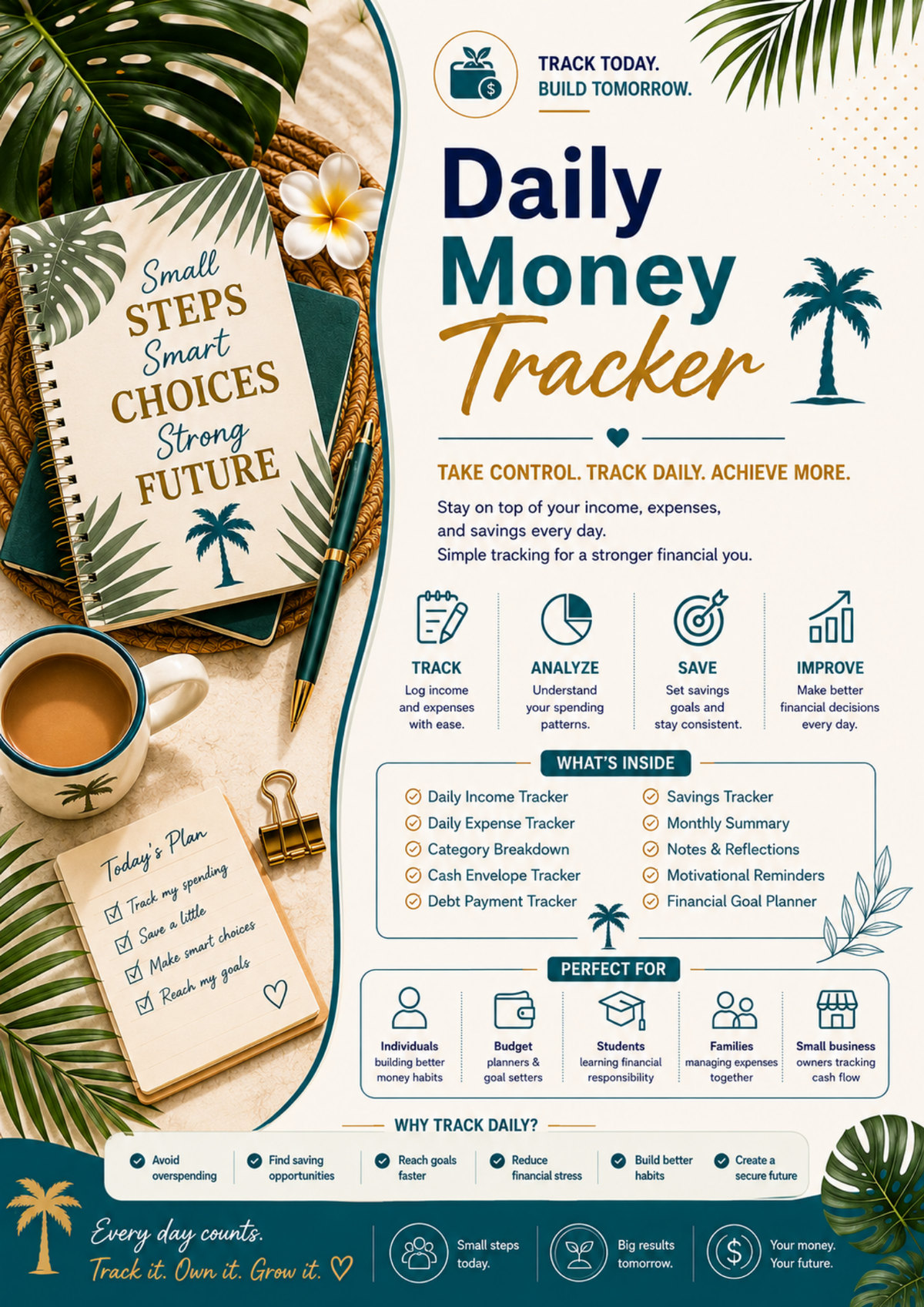 Daily Money Tracker B