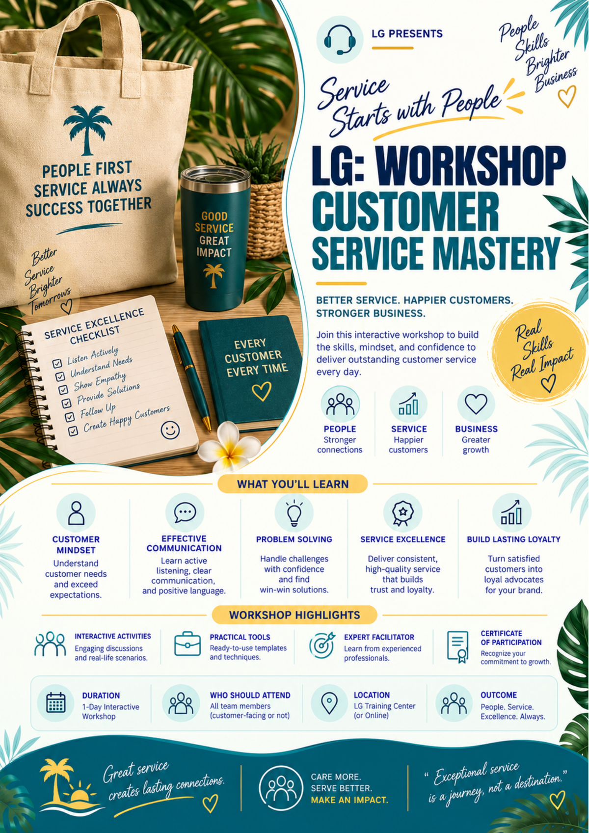 Customer Service Workshop Learner’s Guide