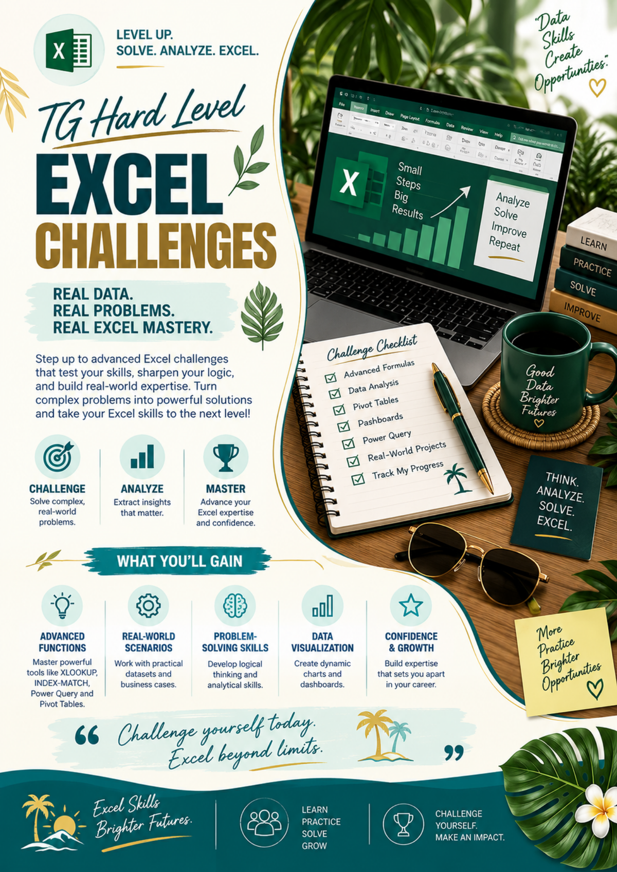 Advanced Excel Challenges Training Guide