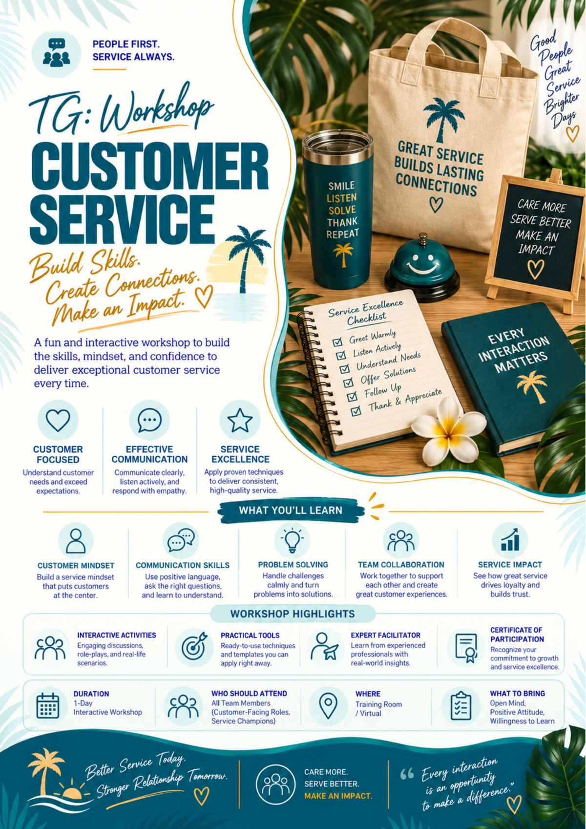 Customer Service Workshop Training Guide