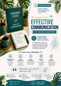 Teachers Guide – Effective Communication | Classroom Communication Skills Training Workbook for Educators