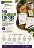 Time Management Teaching Guide | Instructor Resource for Productivity, Planning & Goal Achievement Training