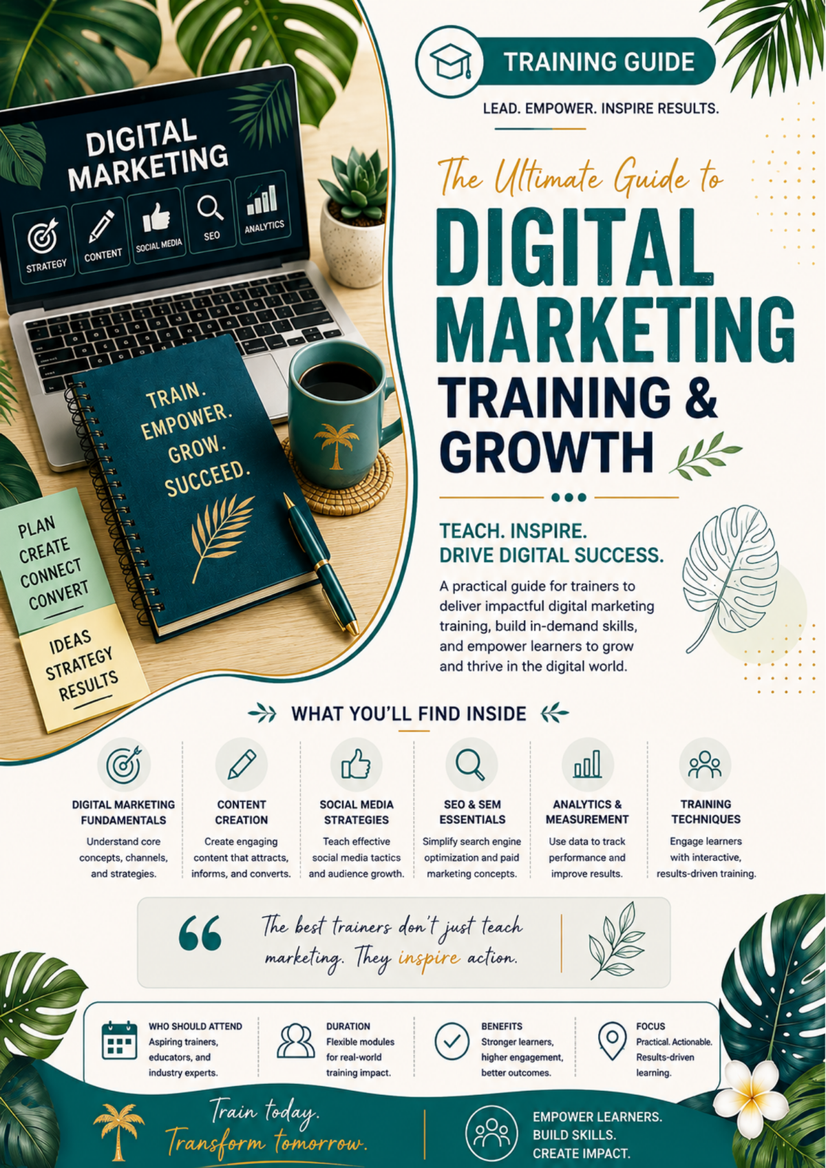 Digital Marketing Trainer Guide | Digital Marketing Teaching Resource, Instructor Manual & Training Toolkit