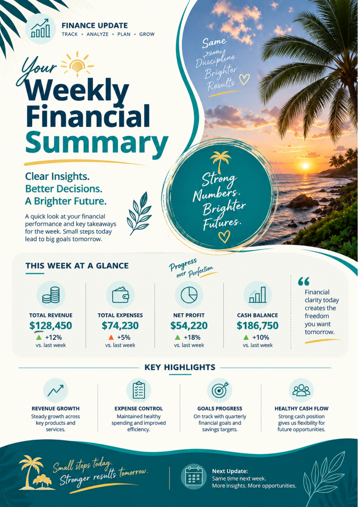 Weekly Financial Summary
