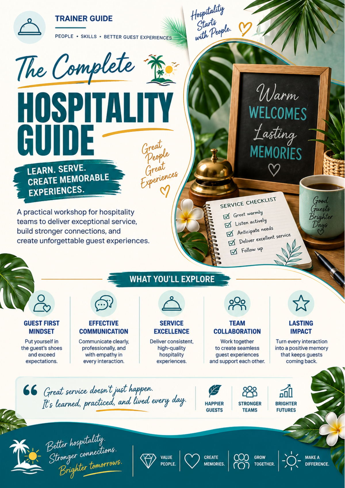 Hospitality Workshop Trainer’s Guide